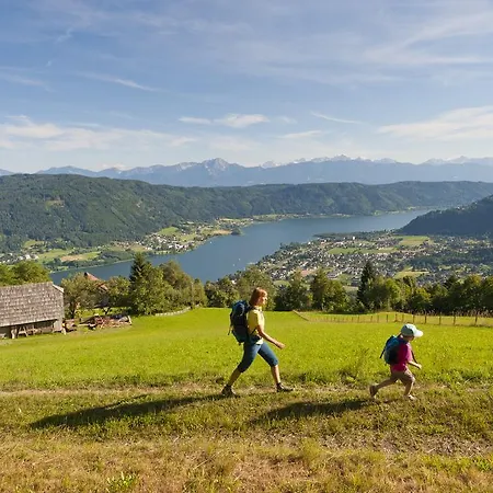 Mathiasl Panorama Ferienwohnungen Bodensdorf Buitenkant foto