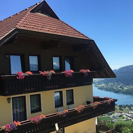 Mathiasl Panorama Ferienwohnungen Bodensdorf Buitenkant foto